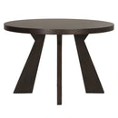 Chestnut Ridge 47" Round Table-Brown