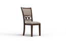 Gia 5 Pc 48" Rectangle Dining Table & 4 Chairs-Cherry