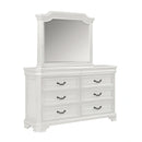 Lyndhurst Landscape Mirror- Vintage White