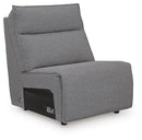 Modmax Reclining Sectional with Audio Console