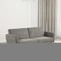 Aristide Futon Sofa Grey & Brown