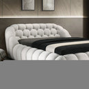 Newquay E.King & Queen Bed White, Grey, & Black